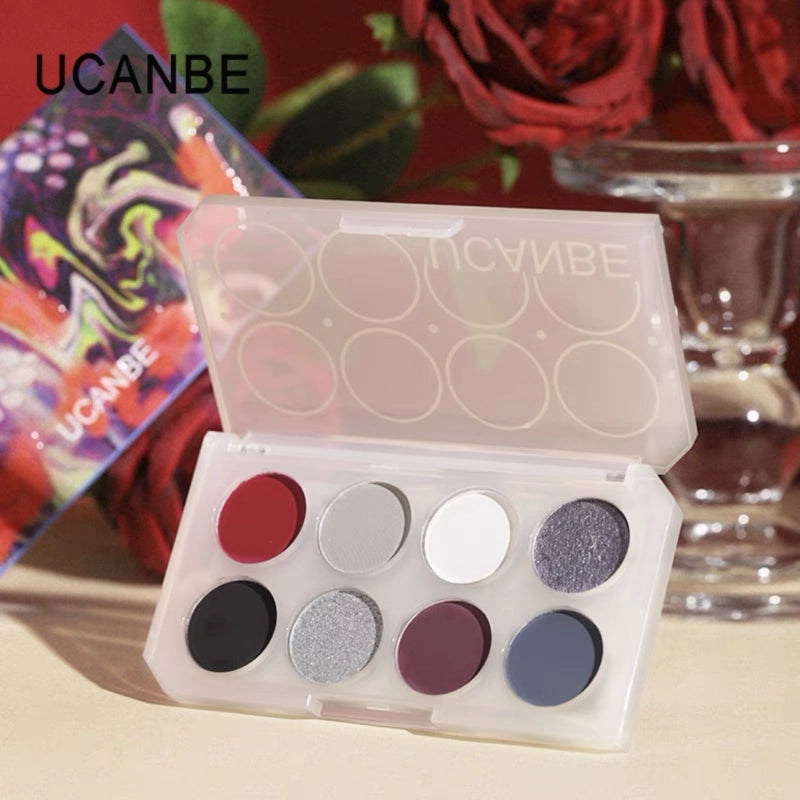 Palette de fards à paupières UCANBE 8 couleurs Kyanite 5,6 g