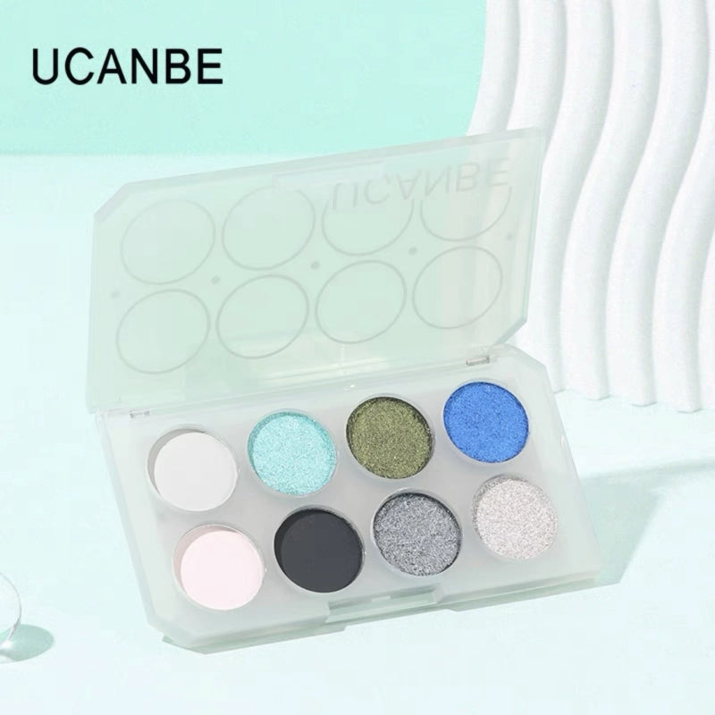 Palette de fards à paupières UCANBE 8 couleurs Kyanite 5,6 g