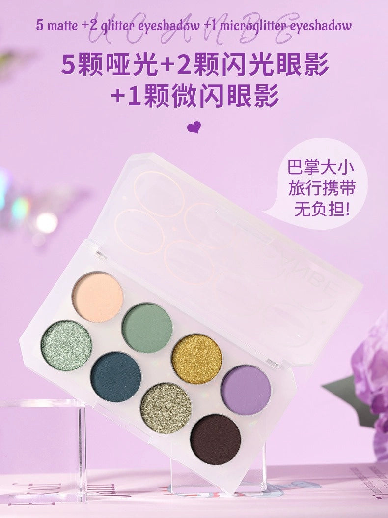 Palette de fards à paupières UCANBE 8 couleurs Kyanite 5,6 g