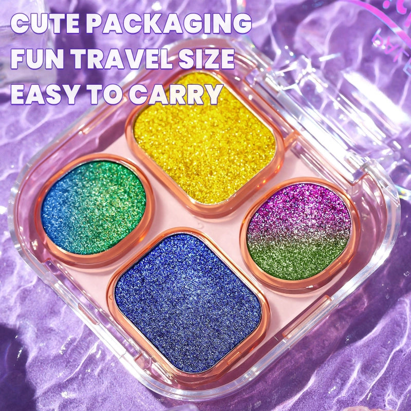 Palette Caméléon Multichrome UCANBE 4 Couleurs 4g