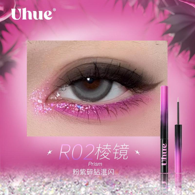 Fard à paupières liquide UHUE sous l'eyeliner illuminant et scintillant 2 g