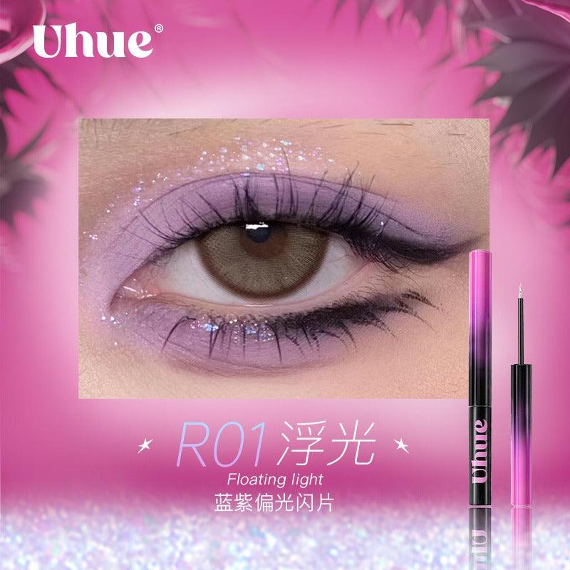 Fard à paupières liquide UHUE sous l'eyeliner illuminant et scintillant 2 g