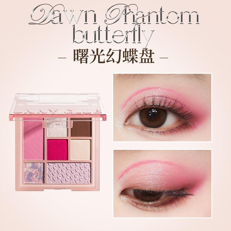 Palette de sept couleurs UNNY CLUB The Trace of Phantom Butterfly 7,6 g