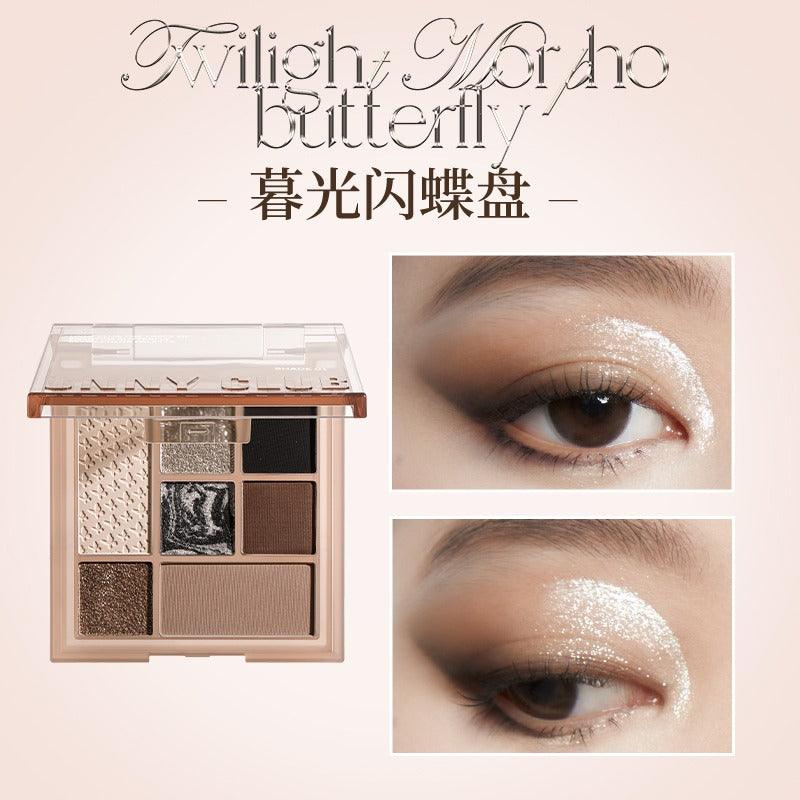 Palette de sept couleurs UNNY CLUB The Trace of Phantom Butterfly 7,6 g