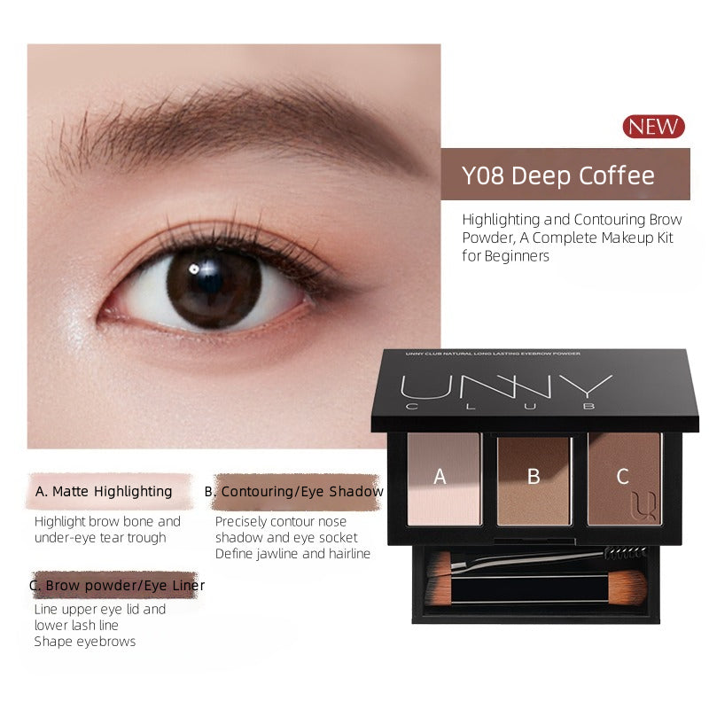 Poudre à sourcils naturelle longue tenue UNNY CLUB 2,7 g