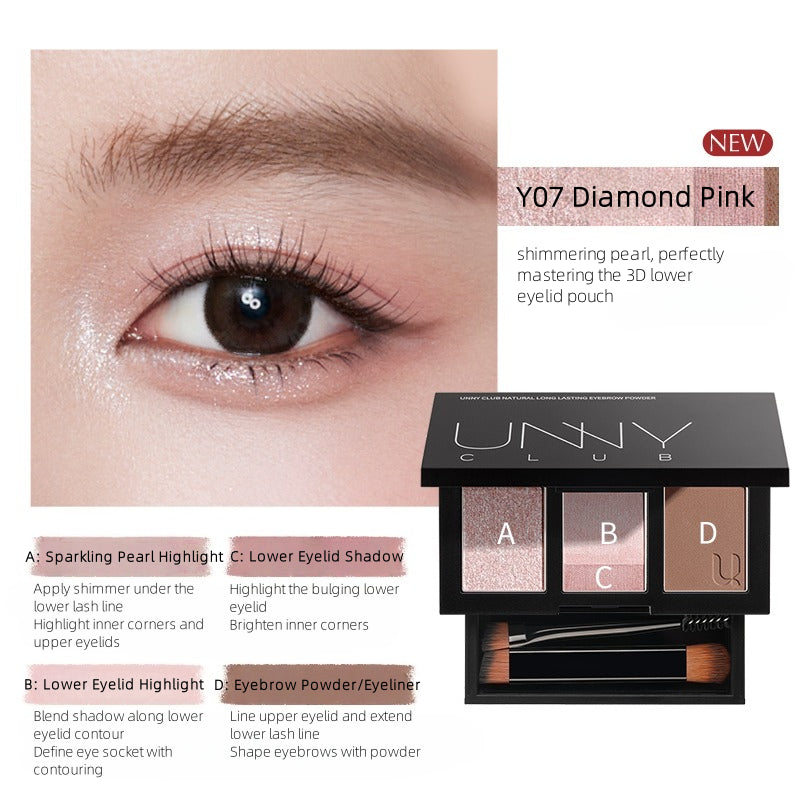 Poudre à sourcils naturelle longue tenue UNNY CLUB 2,7 g