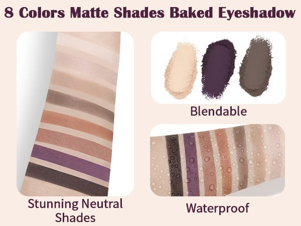 8-Color Baked Eyeshadow 9.5g