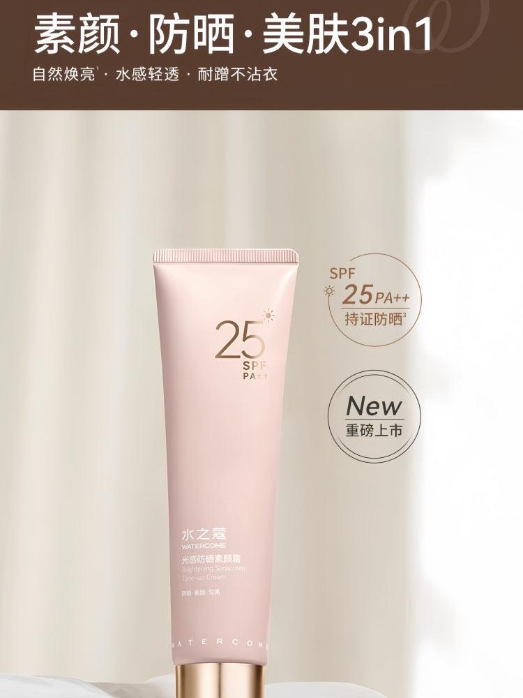 Watercome Crème Solaire Éclaircissante Tonifiante SPF25PA++ 100 g