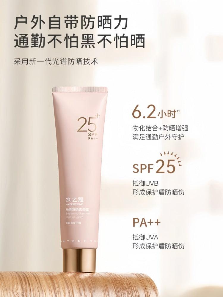 Watercome Crème Solaire Éclaircissante Tonifiante SPF25PA++ 100 g