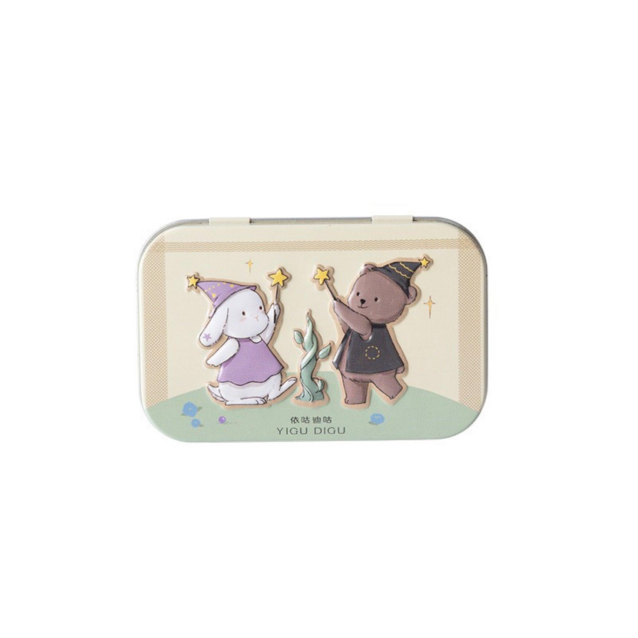 YIGUDIGU Candy Box Palette de 6 couleurs pour les yeux 18 g