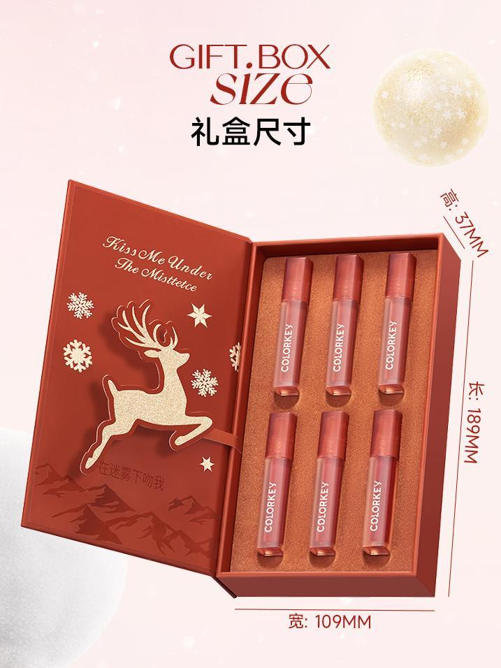Coffret de mini rouges à lèvres Colorkey X'mas 6 g