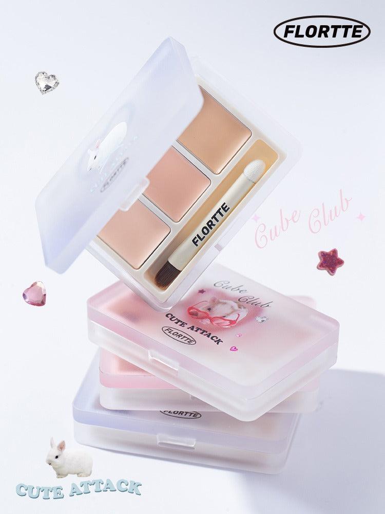 FLORTTE They Are Cute Correcteur trois couleurs 1,3 g*3