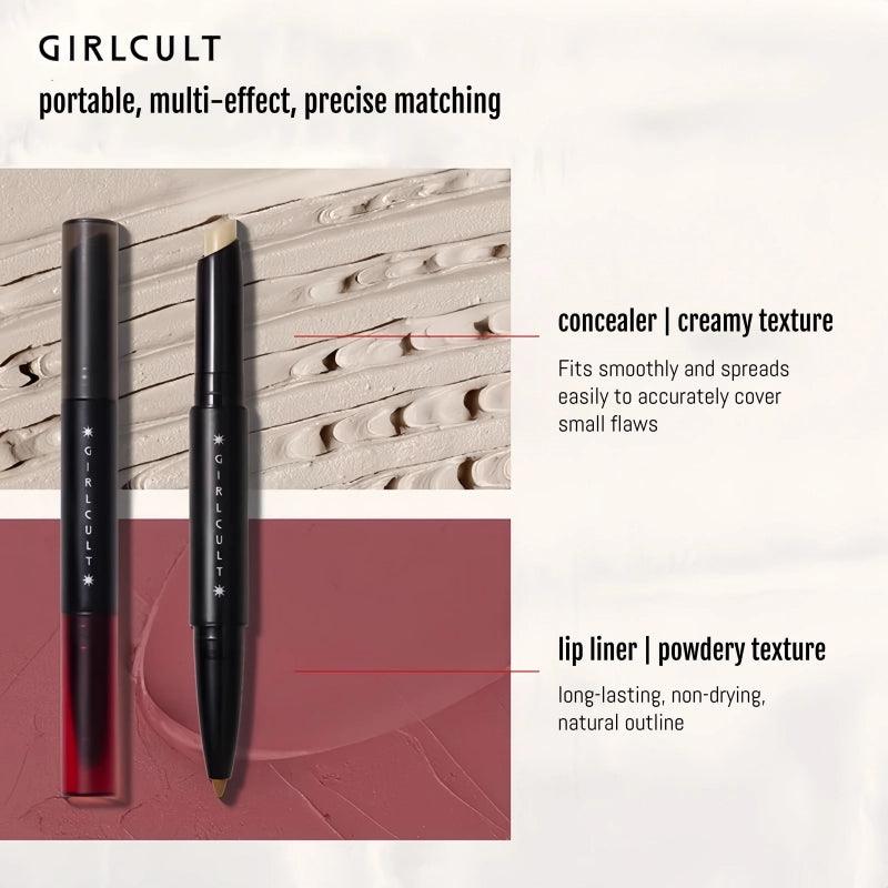 Crayon à lèvres double usage Girlcult, anti-cernes, 1,35 g