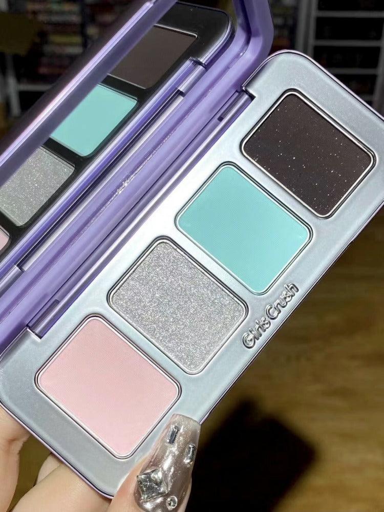 Palette de fards à paupières GirlsCrush 4 couleurs 9 g