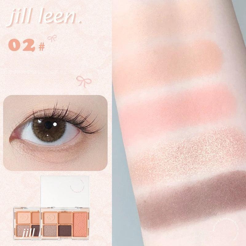 Palette de fards à paupières cinq couleurs JILL LEEN 9 g