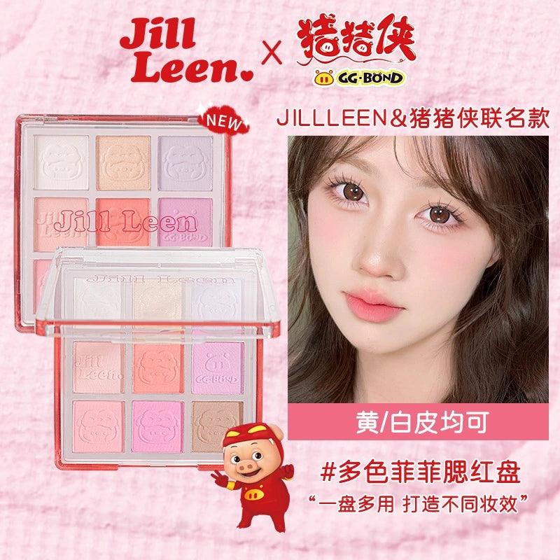 JILL LEEN GGBOND Palette de blush 9 couleurs 12 g