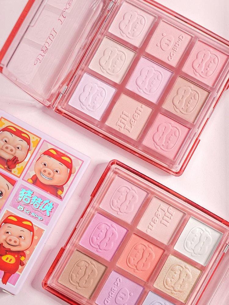 JILL LEEN GGBOND Palette de blush 9 couleurs 12 g