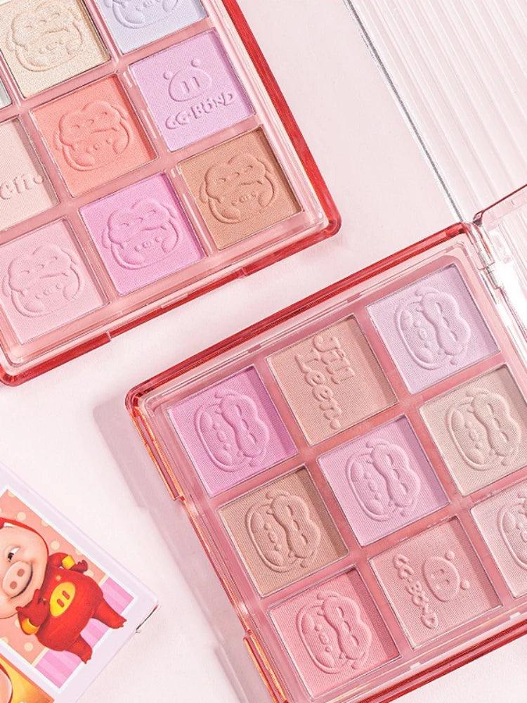 JILL LEEN GGBOND Palette de blush 9 couleurs 12 g