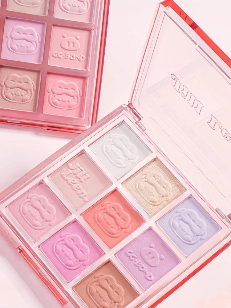 JILL LEEN GGBOND Palette de blush 9 couleurs 12 g