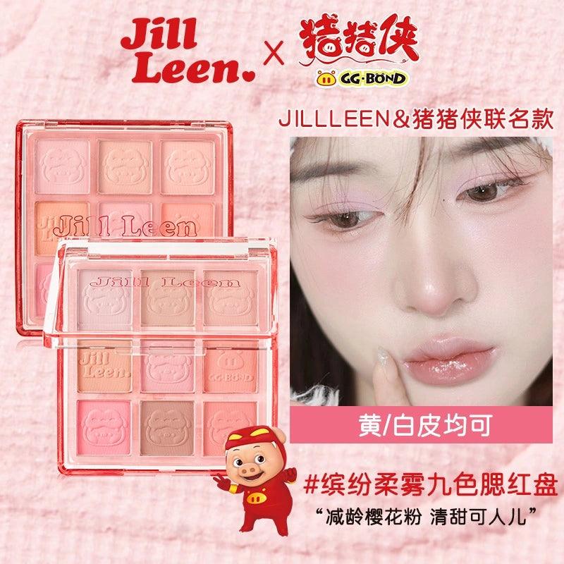 JILL LEEN GGBOND Palette de blush 9 couleurs 12 g
