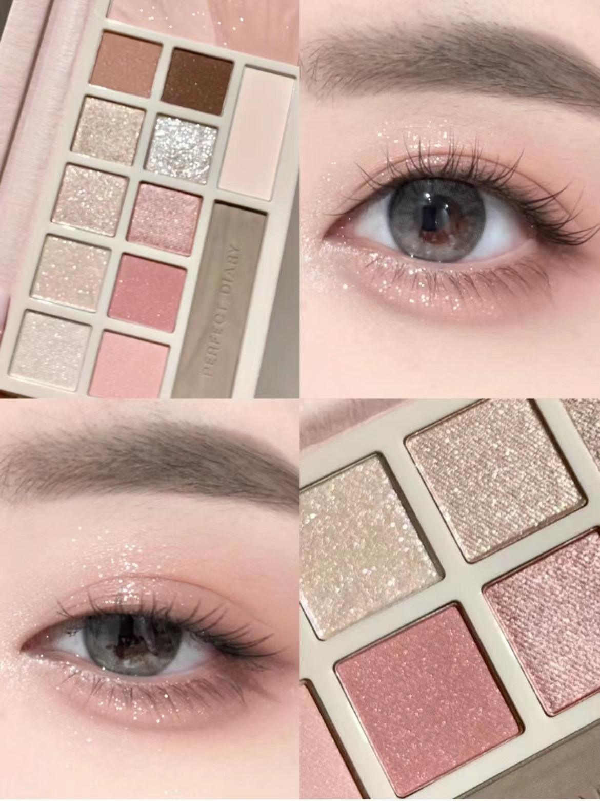 Palette yeux et joues Perfect Diary Denim 16 g