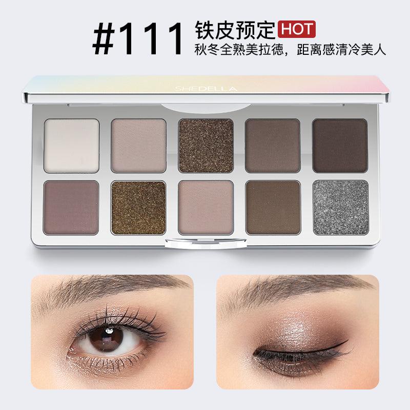 Shedella Ten Colors Eyeshadow Palette 10g