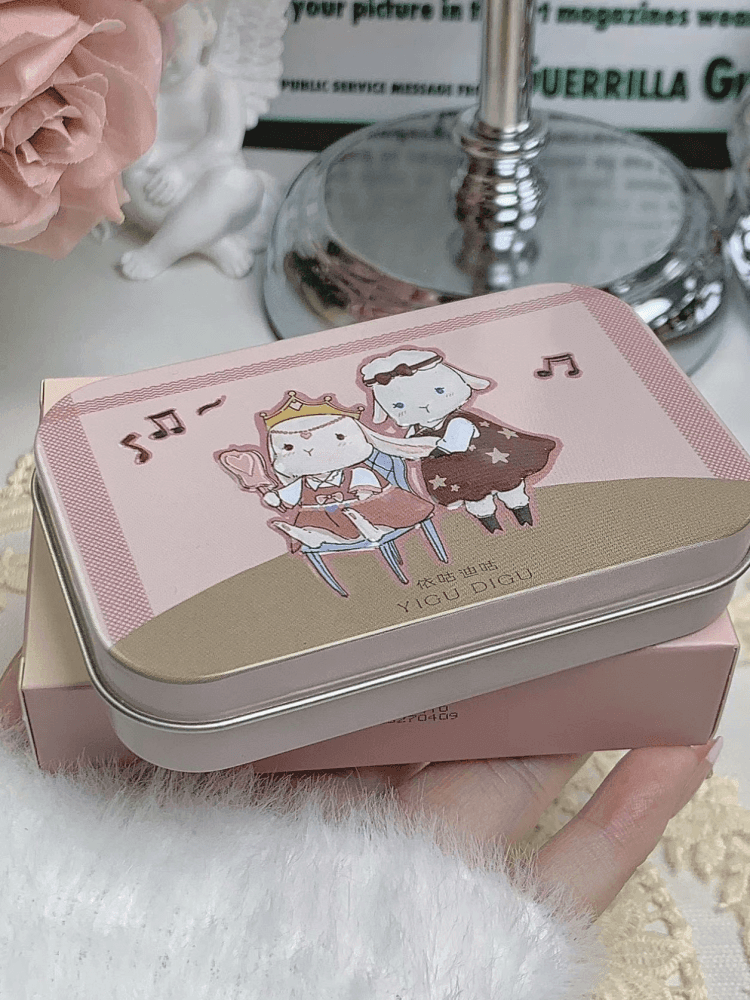 YIGUDIGU Candy Box Palette de 6 couleurs pour les yeux 18 g