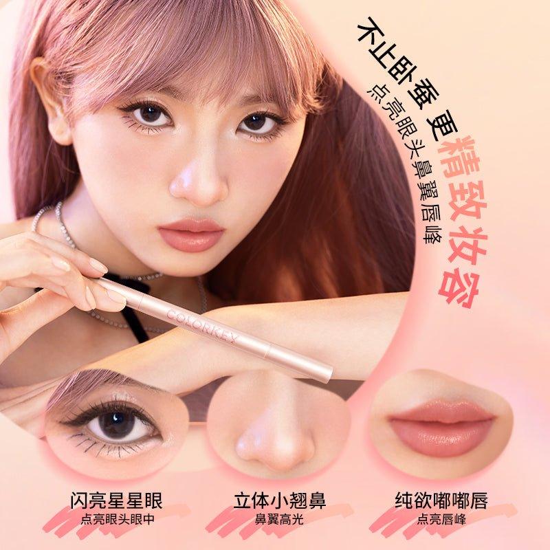 Stylo surligneur Colorkey Stereo Dual Shadow N 200 mg + 0,35 ml