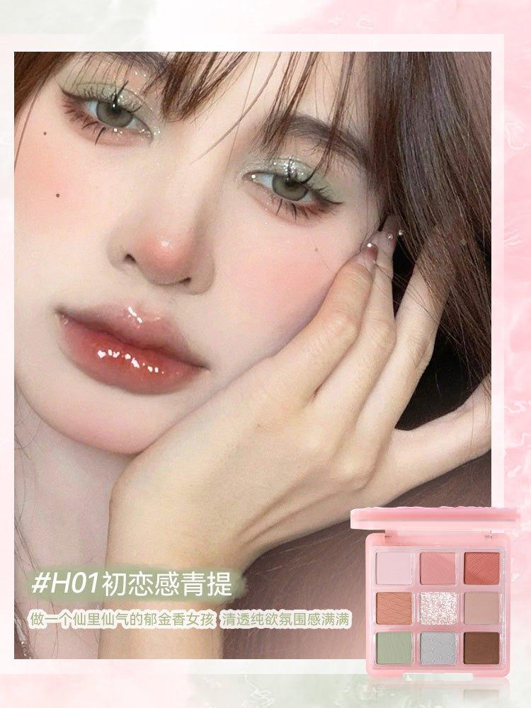 Palette de fards à paupières HOLD LIVE 9 couleurs 13,5 g
