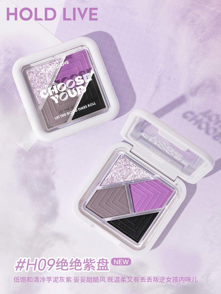 Fard à paupières HOLD LIVE quatre couleurs 5,6 g