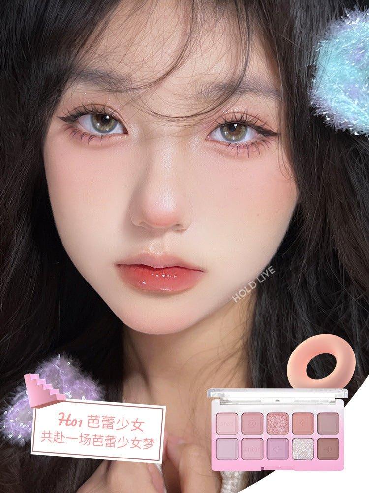 Palette de dix couleurs pour les yeux HOLD LIVE 12 g