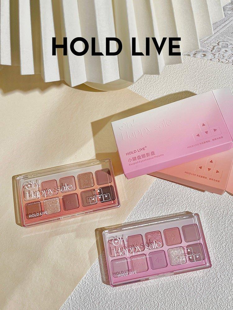 Palette de dix couleurs pour les yeux HOLD LIVE 12 g