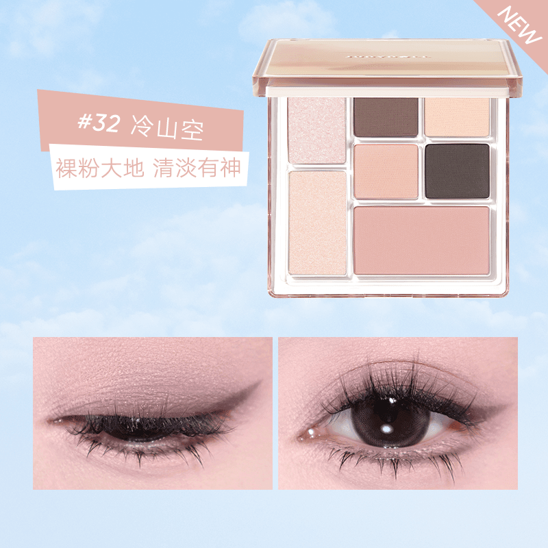 Palette de 7 couleurs Judydoll Enjoy Color Game 8,5 g